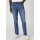 Slim-fit-Jeans WRANGLER "Texas Slim" Gr. 44, Länge 34, blau (the marverick) Herren Jeans Slim Fit