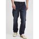 Regular-fit-Jeans BLEND "Jeans Rock fit" Gr. 34, Länge 30, blau (dark blue) Herren Jeans Regular Fit