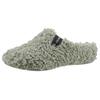 Pantoffel VERBENAS, Damen, Gr. 36, grün (olivgrün), Textil, klassisch, Schuhe Pantoffeln Plüsch Hausschuh Hausschuh, Hausschuh, Homeslipper, Clog in kuscheliger Optik