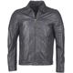 Bikerjacke MAZE Gr. M, grau Herren Jacken Lederjacken