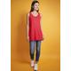 Longtop SEIDEL MODEN Gr. 36, rot Damen Tops