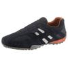 Slip-On Sneaker GEOX "UOMO SNAKE", Herren, Gr. 41, blau (dunkel, blau), Veloursleder, Textil, sportlich, Schuhe, Freizeitschuh, Slipper mit Geox Spezial Membran