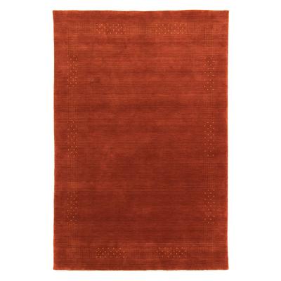 Wollteppich MORGENLAND "Nova - Gabbeh Teppich - Loribaft Perser", rot, B:250cm H:1,5mm L:350cm, Schurwolle, Teppiche, Flachgewebe Image