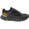 Wanderschuh JACK WOLFSKIN "TERRAVENTURE TEXAPORE LOW M", Gr. 41, schwarz, Textil, Synthetik, sportlich, Schuhe, wasserdicht, Trekkingschuh