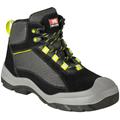 BULLSTAR Sicherheitsstiefel "DYNAMIX S1p" Schuhe Gr. 46, grau (grau, schwarz) Sicherheitsstiefel