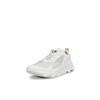 Slip-On Sneaker ECCO "ECCO MX W", Damen, Gr. 41, weiß, Textil, Lederimitat, sportlich, Schuhe, Trekking Schuh, Slipper mit trittdämpfender Fluidform-Ausstattung