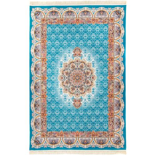 "Orientteppich MORGENLAND ""Orientteppich - Ariel läufer"" Teppiche Gr. B/L: 300 cm x 400 cm, 9 mm, 12 m², 1 St., blau Orientalische Muster"