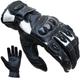 Motorradhandschuhe PROANTI Handschuhe Gr. S, schwarz-weiß (weiß, schwarz) Motorradhandschuhe