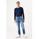 5-Pocket-Jeans GARCIA "Rocko" Gr. 32, Länge 34, blau (vintage blue used) Herren Jeans 5-Pocket-Jeans