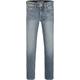 Skinny-fit-Jeans CALVIN KLEIN JEANS "SKINNY MR FRESH RIVER BLUE STR" Gr. 10 (140), N-Gr, blau (fresh river blue stretch) Mädchen Jeans