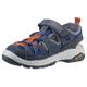 Sandale ELEFANTEN "PIPERY PILIO WMS: Weit" Gr. 29, bunt (dunkelblau, orange, royalblau) Kinder Schuhe Stoffschuhe