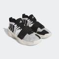 Basketballschuh ADIDAS PERFORMANCE "DAME 8 EXTPLY" Gr. 47, schwarz-weiß (cloud white, core black, off white) Schuhe Basketballschuhe