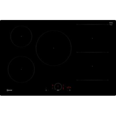 NEFF Induktions-Kochfeld "T58PHW1L0", schwarz, B:79,2cm H:5,6cm T:51,2cm, Kochfelder, mit virtueller Twist Touch Bedienung