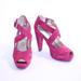 Michael Kors Shoes | Michael Kors Jodi Suede Leather Strappy High Heels | Color: Pink | Size: 6.5