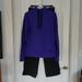 Adidas Other | Adidas Sweat Suit Pants Hoodie Small Workout Lounge | Color: Black/Purple | Size: Os