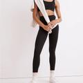 Madewell Pants & Jumpsuits | - Madewell Medium Mwl Flex High-Rise 25" Leggings Nb877 | Color: Black | Size: M