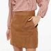 J. Crew Skirts | J. Crew Faux Tan Latte Suede Skirt With Pockets Size 8 | Color: Cream/Tan | Size: 8