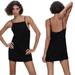 Zara Dresses | 8. Nwt Zara Black A-Line Mini Dress Size: M | Color: Black | Size: M