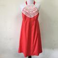 Lilly Pulitzer Dresses | Lilly Pulitzer Women's Red And White Halter Dress Size 6 | Color: Red | Size: 6