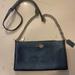 Coach Bags | Coach Metallic Blue Crossbody | Color: Blue | Size: Os