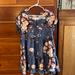 Free People Dresses | Free People Harper Corduroy Mini Dress, Size Medium, Blue | Color: Blue | Size: M