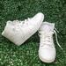 Adidas Shoes | Adidas Originals Top Ten Hi Top All White Sneakers Men Size 7 | Color: White | Size: 7