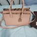 Kate Spade Bags | Kate Spade Snakeskin Wheat Handbag $398 Original Price! | Color: Pink | Size: Os