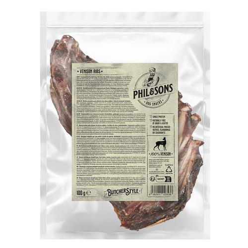 3x100g Reh-Spareribs Dog Snagger Hundesnack