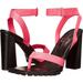 Jessica Simpson Shoes | Jessica Simpson Women's Kielne Sandals Shoes Block Heels New Size 6.5 Pink | Color: Pink | Size: 6.5