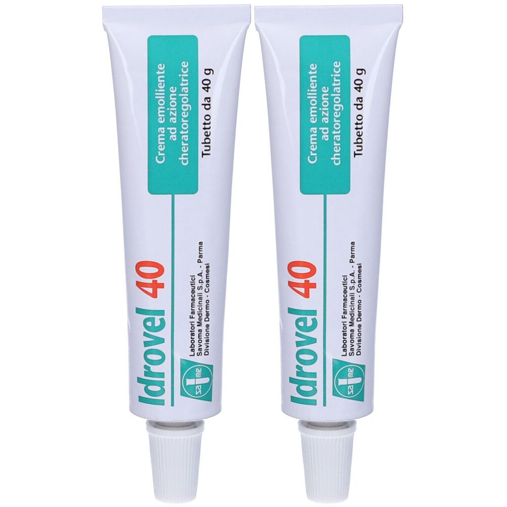 Idrovel 40 Crema Emoliente 2x40 g