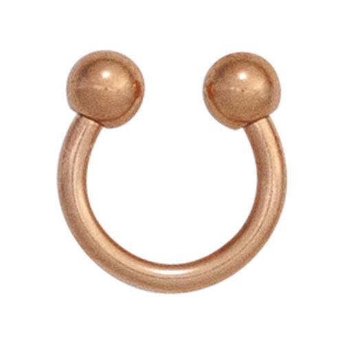 Nasenpiercing JOBO, rosa (roségoldfarben), Piercings, Damen, Edelstahl, Edelstahl roségoldfarben