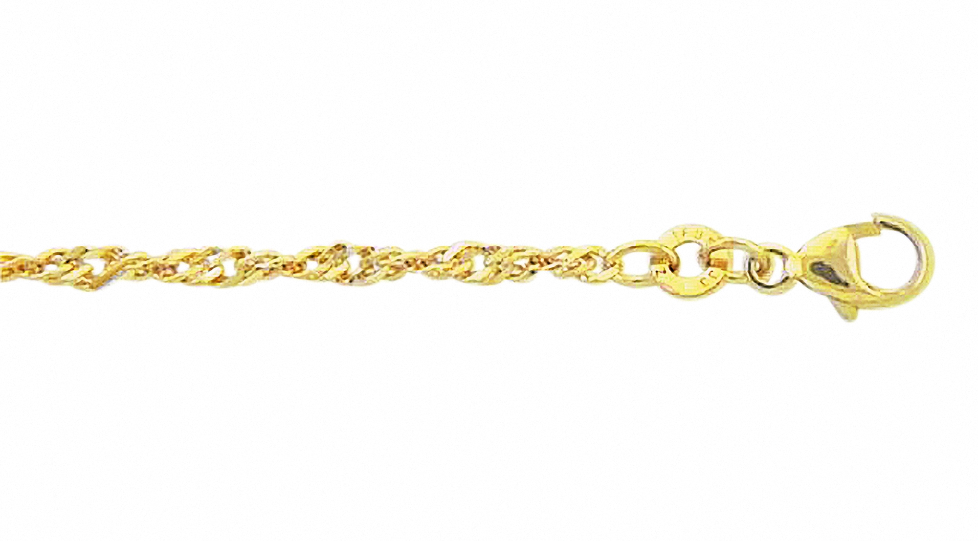 Goldarmband ADELIA´S "Damen Goldschmuck 333 Gold Singapur Armband 18,5 cm", gold, Armbänder, Damen, 18,5, Gold, Goldarmband, 18,5 cm 333 Gold Goldschmuck für Damen