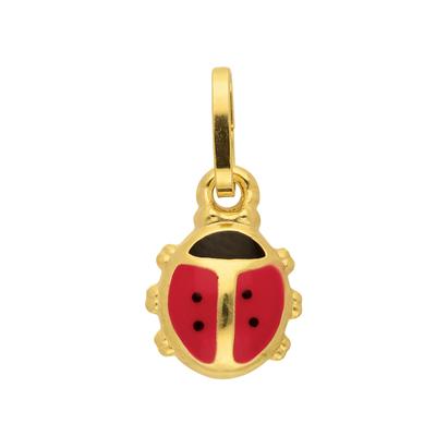 Ketten-Anhänger ADELIA´S "333 Gold Anhänger Marienkäfer", gold, Schmuckanhänger, Damen, Gold, 333 Gold Goldschmuck für Damen
