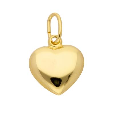 Ketten-Anhänger ADELIA´S "333 Gold Anhänger Herz", gold, Schmuckanhänger, Damen, Gold, Goldschmuck für Damen