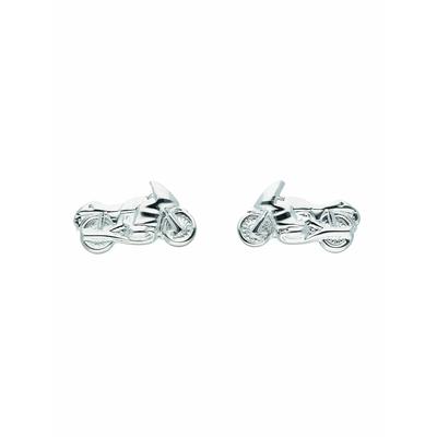 Paar Ohrhänger ADELIA´S "925 Silber Ohrringe Ohrstecker Motorrad", silber, Ohrringe, Damen, Damen, Silber 925 (Sterlingsilber), Silberschmuck für Damen Image