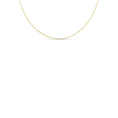 Collierkettchen FIRETTI "Schmuck Geschenk Gold 333 oder 585 Singapurkettengl. 1,0 mm breit" Gr. 50, gold (gelbgoldfarben), Halsketten, Damen, 50, Gelbgold 585, B: 1mm, Made in Germany, B:1mm Image