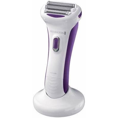 Elektrorasierer REMINGTON "smooth&silky WDF5030" weiß Damen ergonomischer Scherkopfwinkel