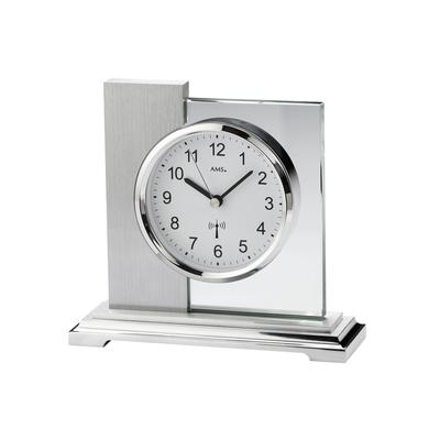 Funktischuhr AMS "5140", silber (silberfarben), Tischuhren Image