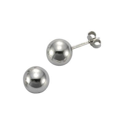 Paar Ohrstecker FIRETTI "Schmuck Geschenk Silber 925 Ohrschmuck Kugel" Gr. 5, silber (silberfarben), Ohrringe, Damen, 5, Silber 925 (Sterlingsilber) Image