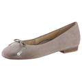 Ballerina ARA "SARDINIA" Gr. 4,5 (37,5), grau (taupe) Damen Schuhe Ballerinas