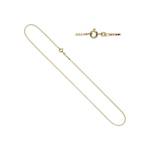 Goldkette JOBO Halsketten Gr. Gelbgold 585, Länge: 40 cm, gelb (gelbgold 585) Damen Venezianerkette 585 Gold 40 cm 1,0 mm