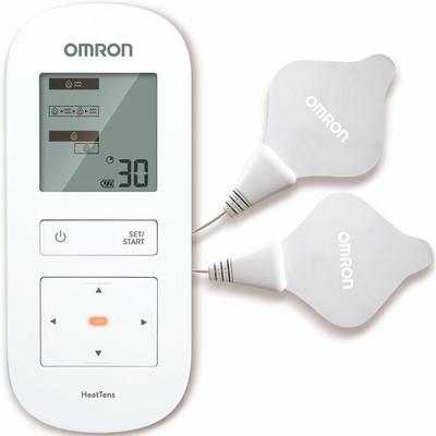 TENS-Gerät OMRON "HeatTens HV-F311-E" Elektro-Muskel-Stimulationsgeräte weiß Elektrotherapiegeräte Schmerztherapiegerät