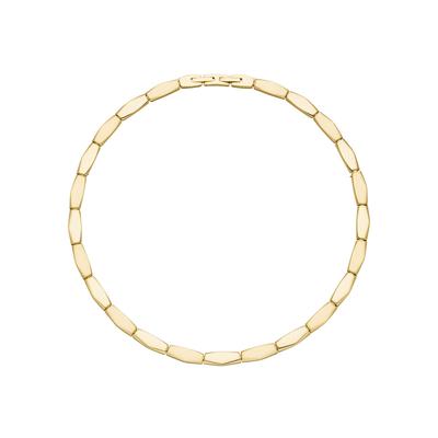 Collier JOBO, gold (goldfarben), Halsketten, Damen, Edelstahl, L: 46cm, Edelstahl gold-farben 46 cm