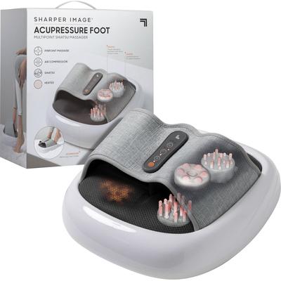 Shiatsu-Fußmassagegerät SHARPER IMAGE "Fußmassage" Massagegeräte weiß Massagegeräte Sprudelbäder