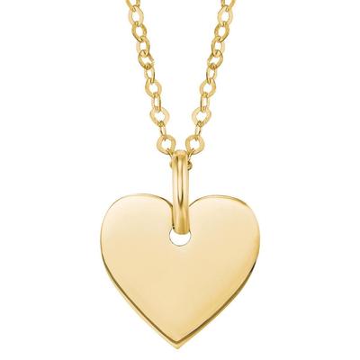 Kette mit Anhänger AMOR "Schmuck Geschenk Halskette Herz, 2019926, Gold 585", gold (gelbgoldfarben), Halsketten, Damen, 