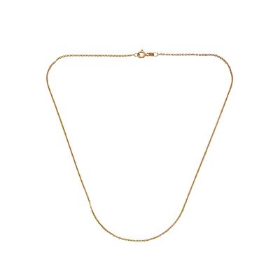 Collierkettchen FIRETTI "Schmuck Geschenk Gold 333 585 750 Rundankerkette in mehreren Breiten" Gr. 36, gold (gelbgoldfarben), Halsketten, Damen, 36, Gelbgold 585, B: 1,5mm, Made in Germany, B:1,5mm Image