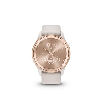 Fitnessuhr GARMIN "VIVOMOVE TREND", beige (creme, perlgold), Smartwatches Image