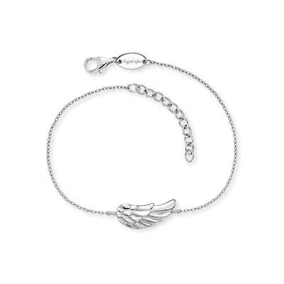 Armband ENGELSRUFER "Schmuck Geschenk, Engelsflügel, ERB-FLYWING", silber (silberfarben), Armbänder, Damen, Silber 925 (