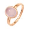 Goldring JOBO Fingerringe Gr. 60, Roségold 585, rosegold (roségold 585) Damen Fingerringe 585 Roségold mit Rosenquarz