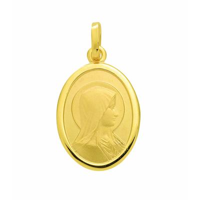 Ketten-Anhänger ADELIA´S "Damen 333 Gold Anhänger Madonna", gold, Schmuckanhänger, Damen, Damen, Gelbgold 333-Gold, Gelbgold 333, Gold, Goldschmuck für Damen
